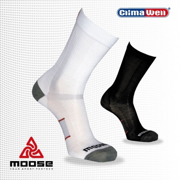 Levně SPURT EXTRA kompresní ponožky Moose bílá XS