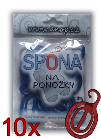 SPONA ponožkovač na ponožky ANOP červená