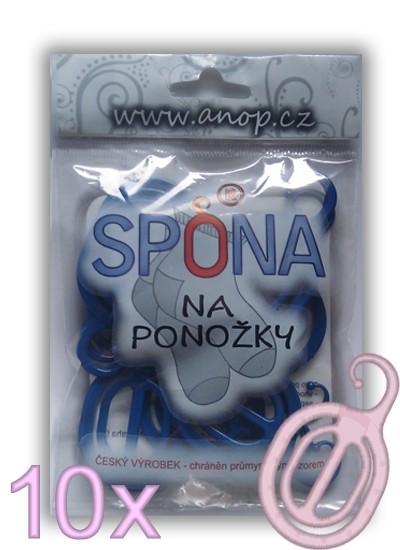 SPONA ponožkovač na ponožky ANOP růžová