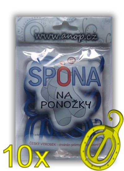 SPONA ponožkovač na ponožky ANOP žlutá
