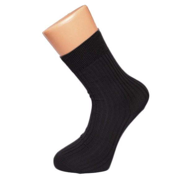 Levně 100% bambusové zdravotní ponožky BAMBOX 39-40 černá