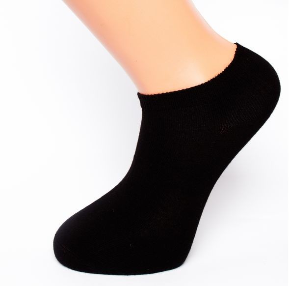 Levně BX-SNEAKER nízke bambusové ponožky BAMBOX 35-38 černá