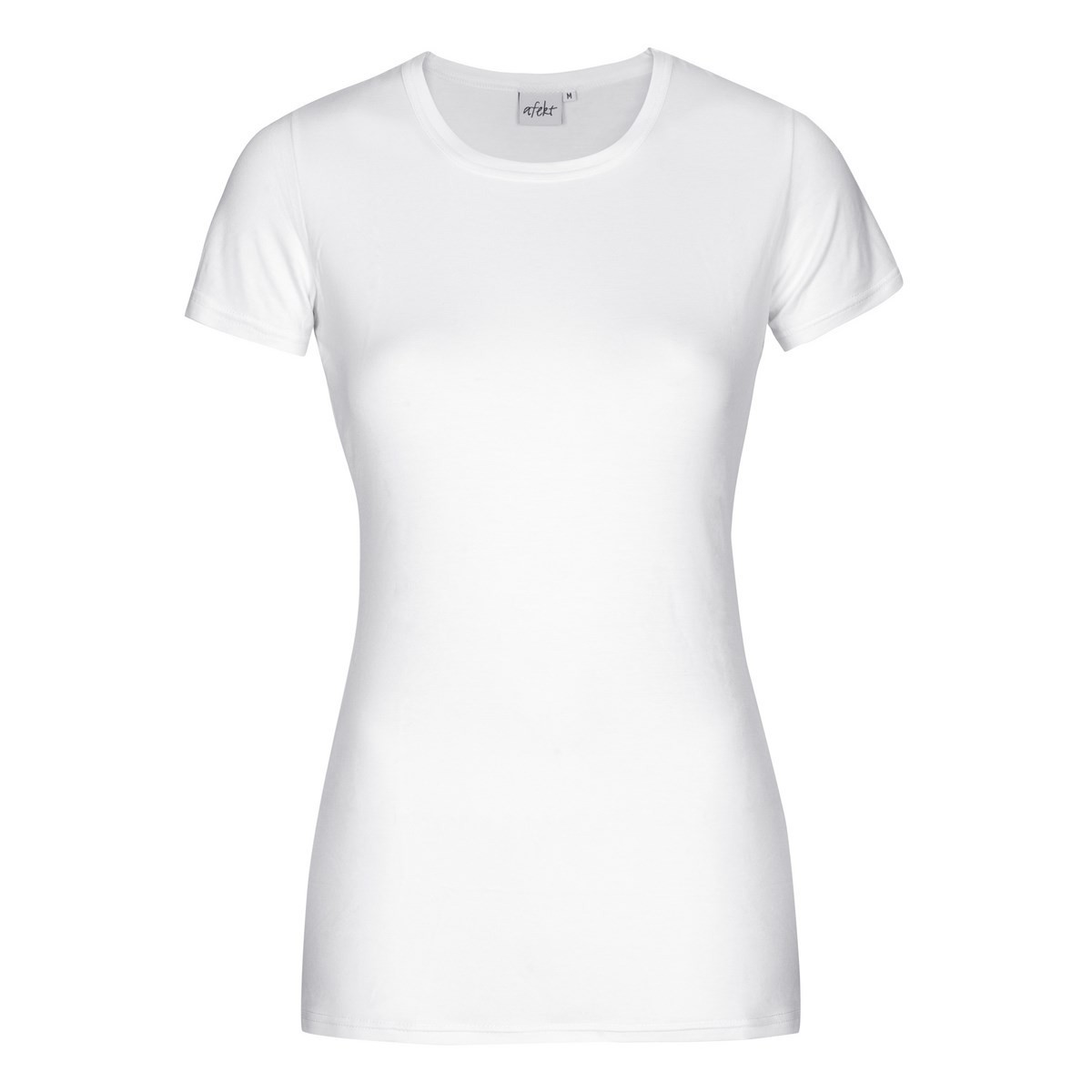 CLASSIC bambusové tričko krátký rukáv Bambutik - ŽENA bílá XS