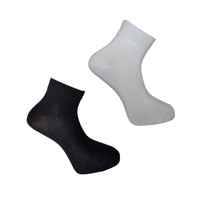 Levně BX-ANKLE kotníkové bambusové ponožky BAMBOX 35-38 tm. šedá