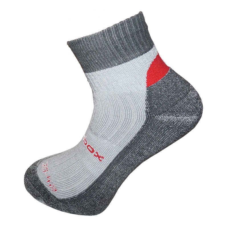 Levně BX-5 DURABLE bambusové ponožky BAMBOX 35-38 sv. šedá