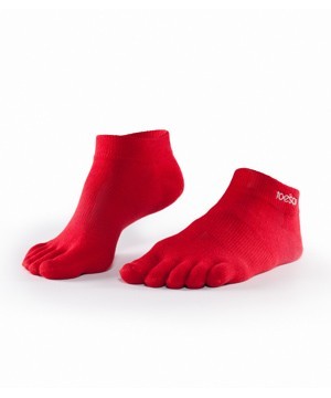 ULTRALITE ANKLE sportovní prstové ponožky ToeSox červená S