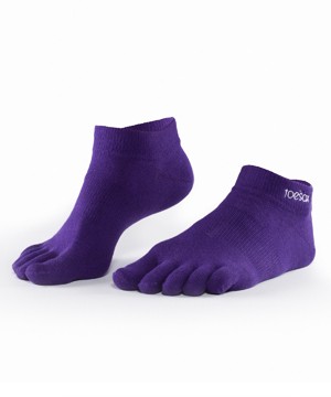 ULTRALITE ANKLE sportovní prstové ponožky ToeSox fialová L