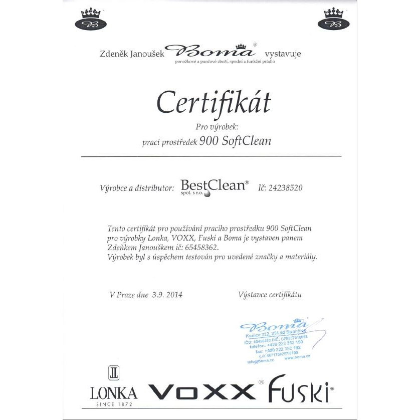 Prací prostředek 900 SoftClean 1L (obrázek 3)