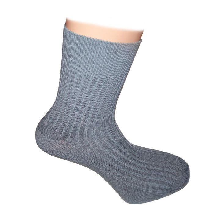 Levně BX-DIABET bambusové ponožky extra roztažné BAMBOX 36-40 tm. šedá