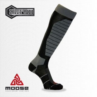 CARVE EXTRA lyžařské termo podkolenky Moose černá XS