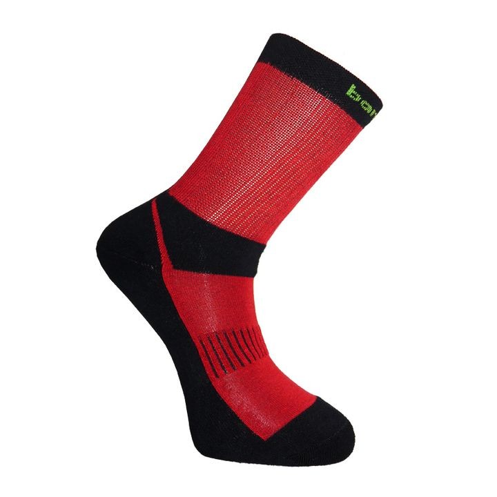 BX-3 RESIST FUN bambusové ponožky BAMBOX 39-42 černá / červená