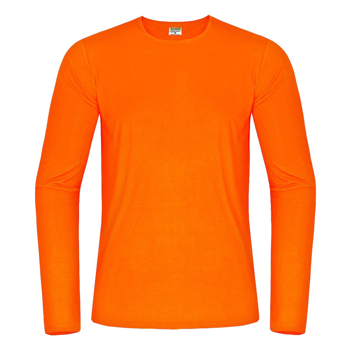 Levně CLASSIC bambusové tričko dlouhý rukáv Bambutik - MUŽ hořčicová M