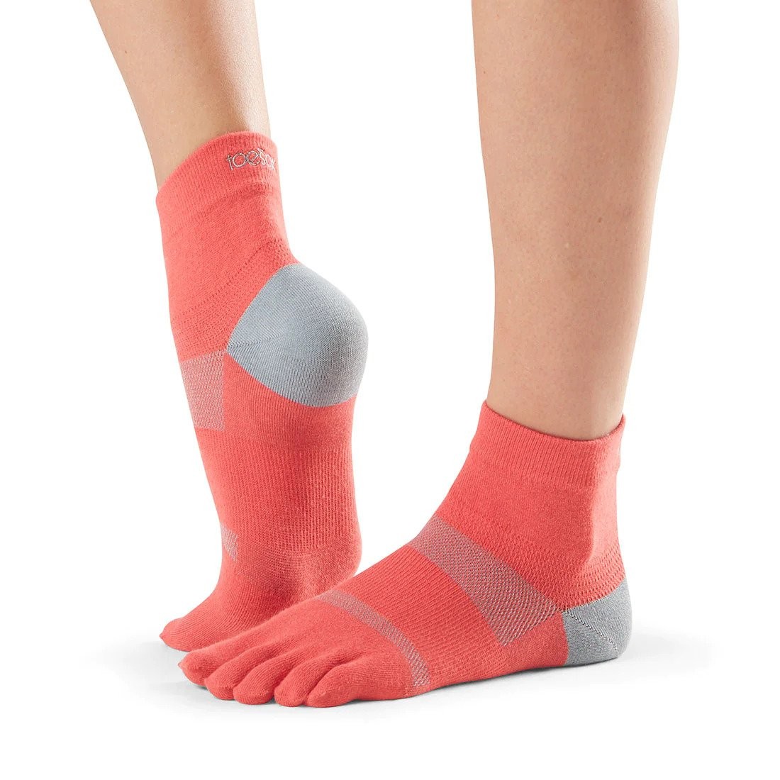 MINNIE kotníčkové sportovní prstové ponožky ToeSox tm. oranžová S
