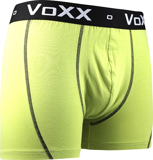 KVIDO pánské bavlněné elastické boxerky VoXX modrá L