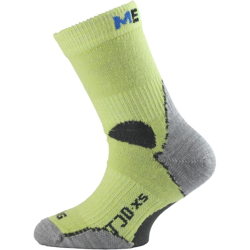 TJD dětské merino ponožky Lasting limetka XS
