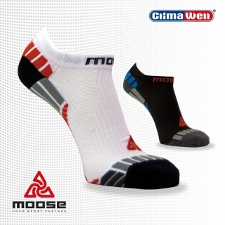 INSIDER EXTRA sportovní kotníčkové ponožky Moose bílá M