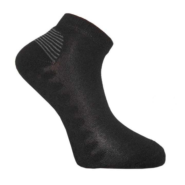 Levně BX-MEDIC SNEAKER bambusové masážní ponožky BAMBOX 35-38 černá