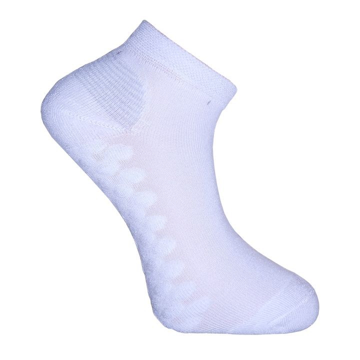 Levně BX-MEDIC SNEAKER bambusové masážní ponožky BAMBOX 35-38 bílá