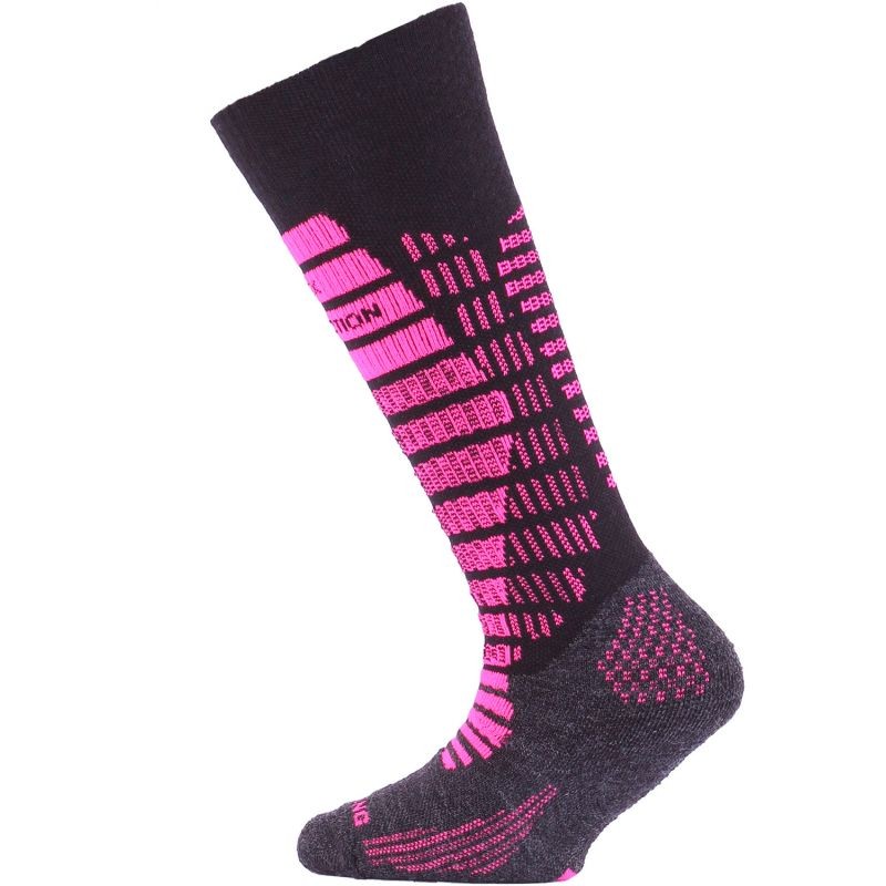 SJR dětské lyžařské podkolenky Lasting magenta XXS