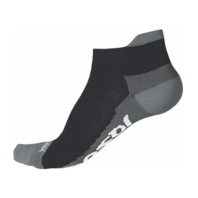 RACE INVISIBLE nízké coolmax ponožky Sensor 39-42 černá / šedá
