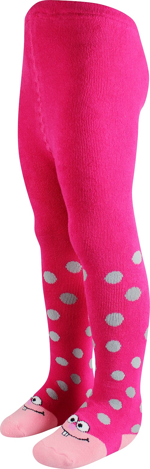 AMINA 07 silné termo punčocháče Boma 110-116 magenta