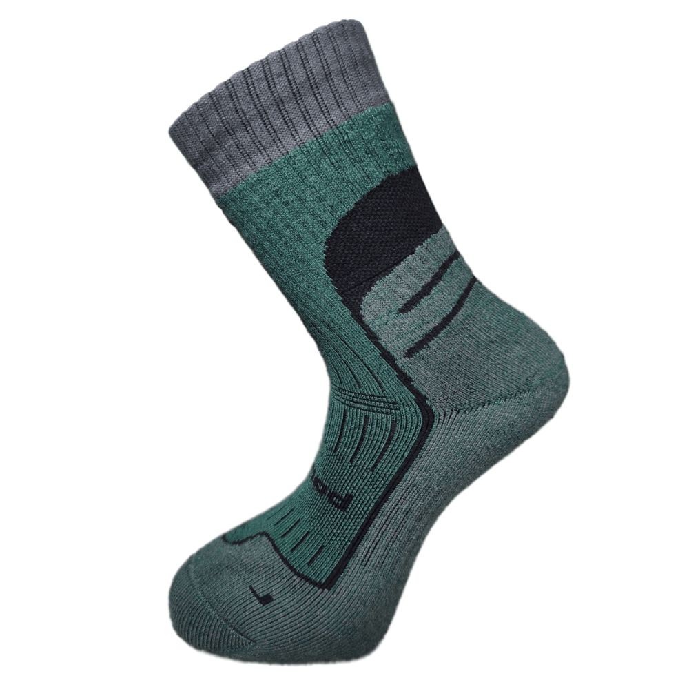 Levně BX-7 DURABLE FUN bambusové ponožky BAMBOX 39-42 tm. zelená