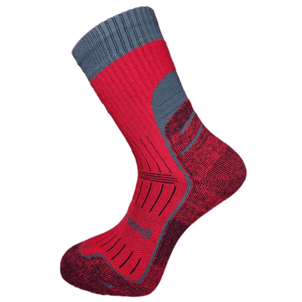 Levně BX-7 DURABLE FUN bambusové ponožky BAMBOX 39-42 červená
