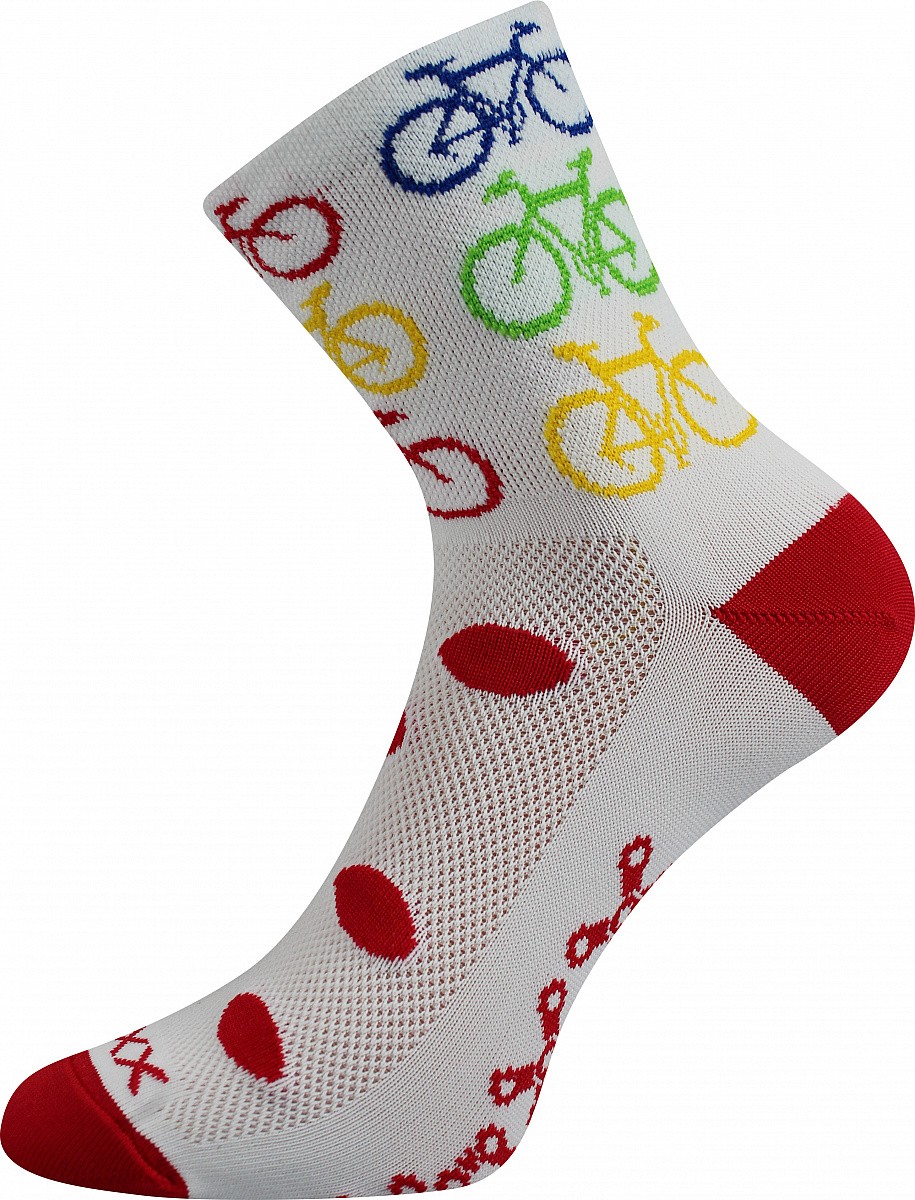 Ralf X funkční sportovní ponožky VoXX - BIKE 39-42 bílá