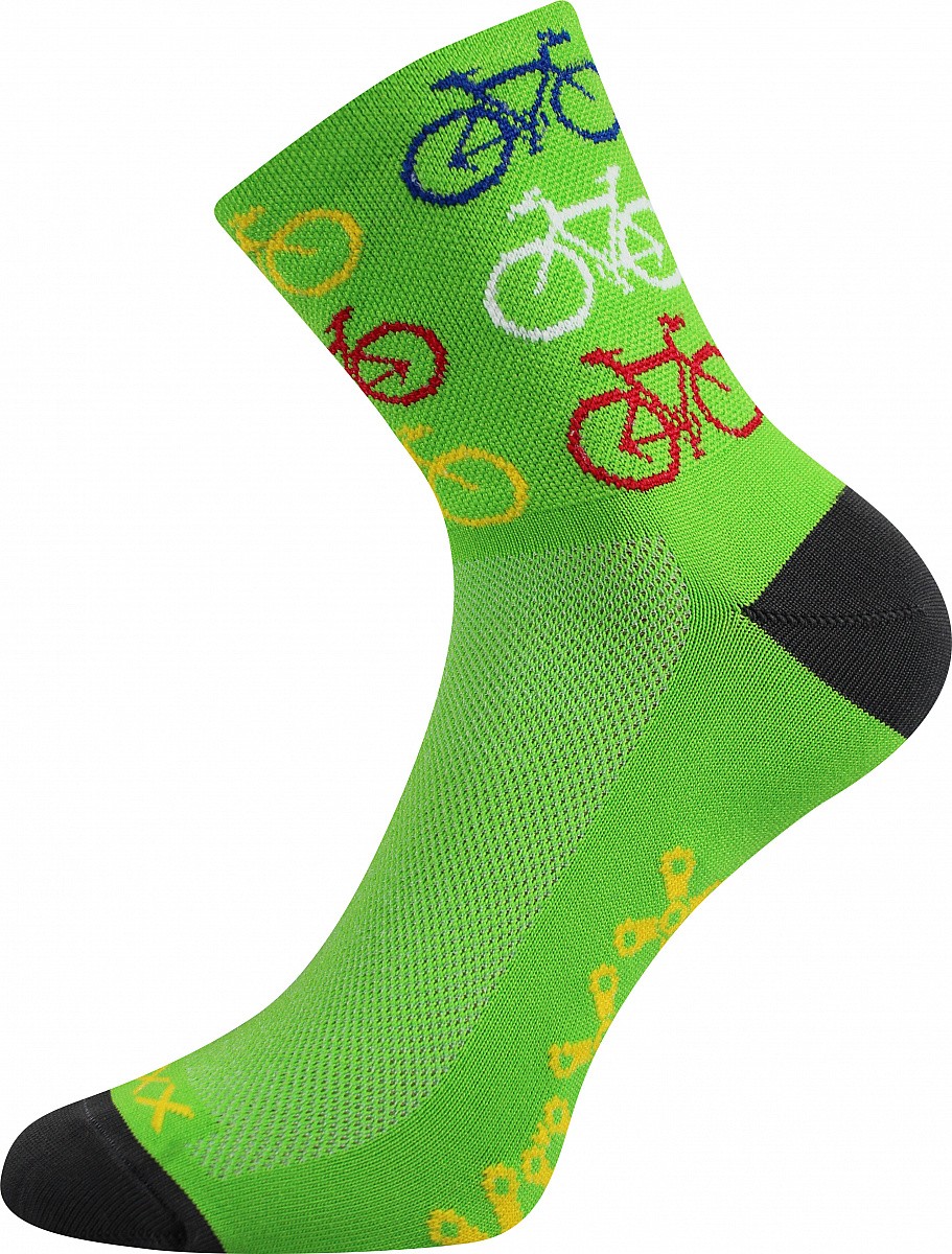 Ralf X funkční sportovní ponožky VoXX - BIKE 39-42 zelená