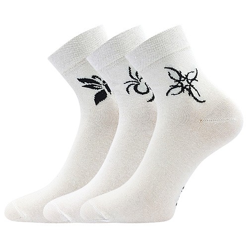 TATOO speciální designové ponožky Boma 35-38 bílá