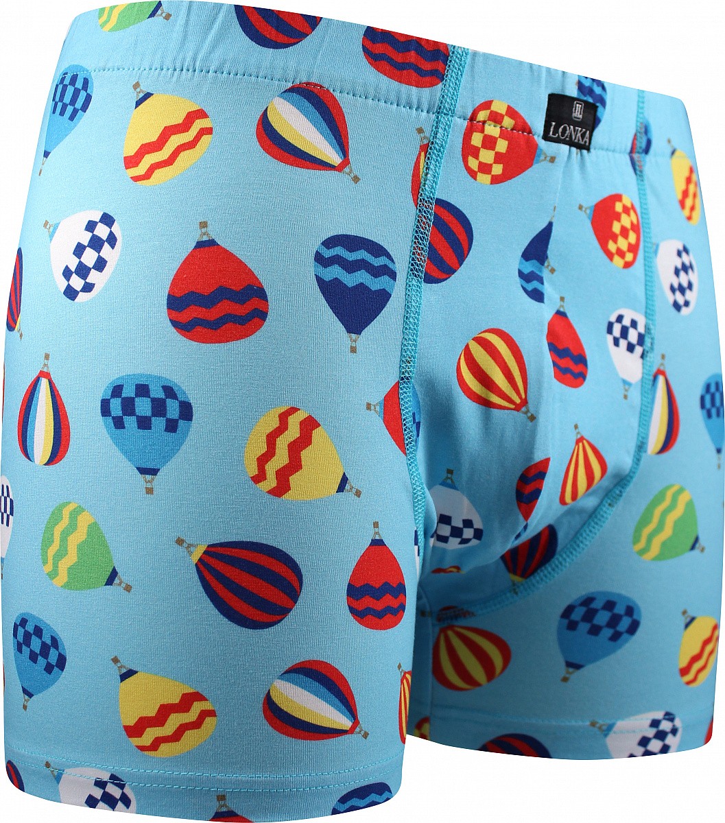 Levně KEVIN IMAGE pánské elastické boxerky - BALONY L