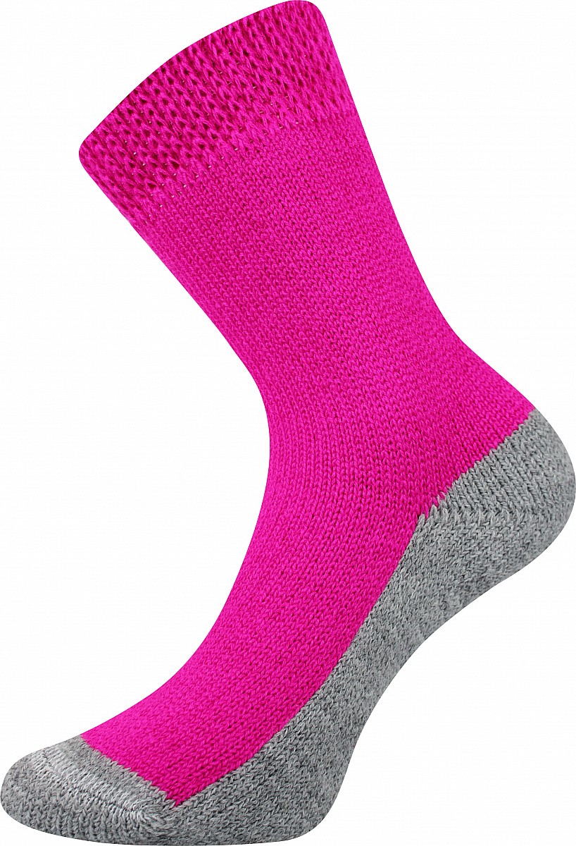 SPACÍ ponožky extra teplé Boma - CHODIDLO 39-42 fuchsia