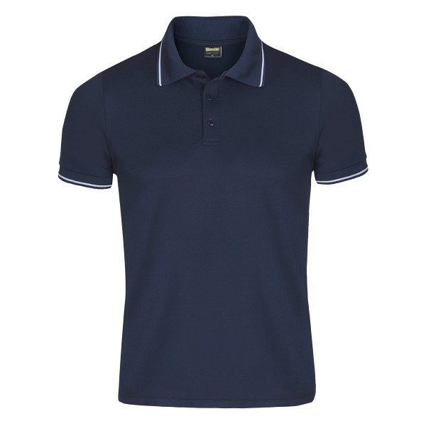 POLO DF pánské bambusové triko s proužkem Bambutik