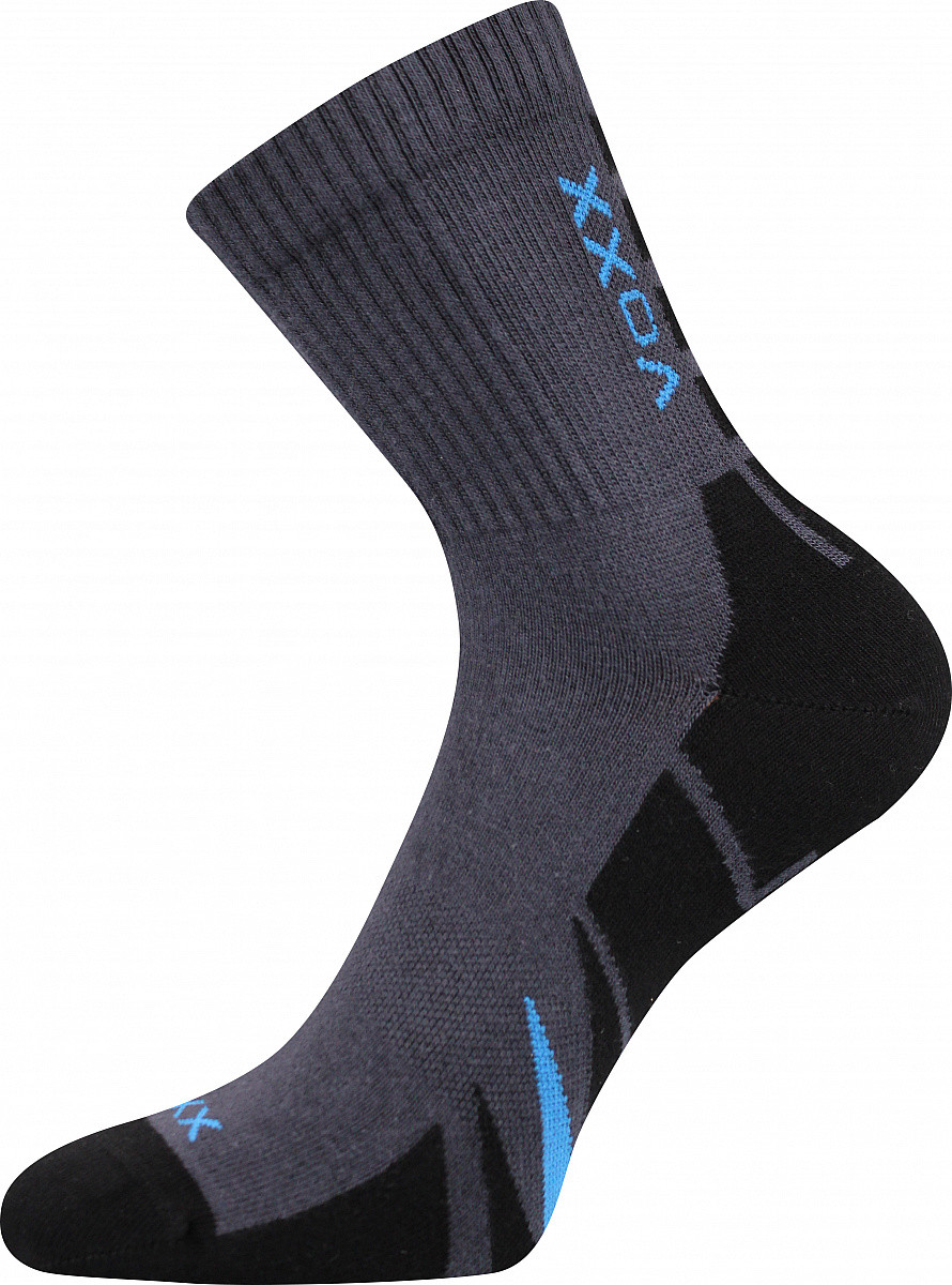 HERMES sportovní ponožky VoXX 47-50 tm. šedá
