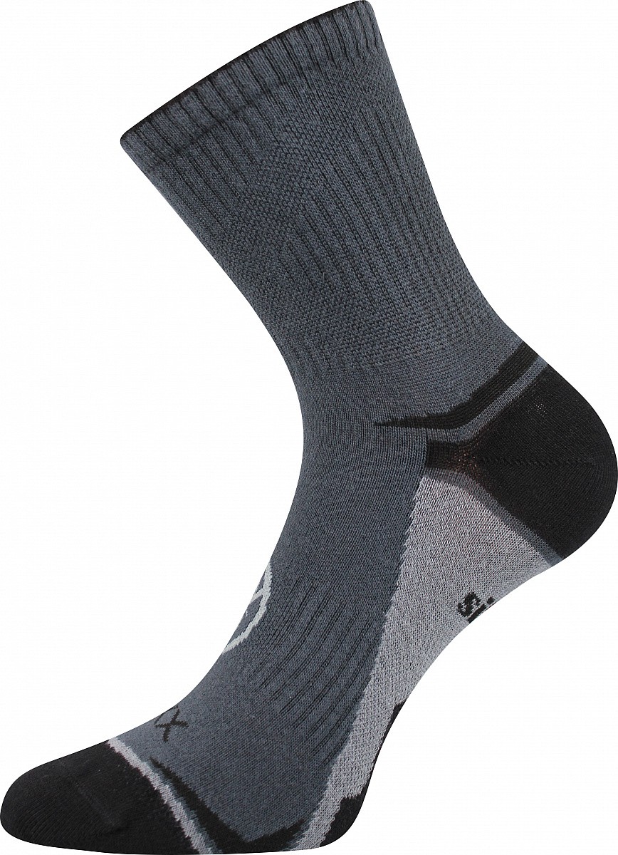 Levně OPTIFAN 03 ponožky proti klíšťatům VoXX - NEW 35-38 tm. šedá