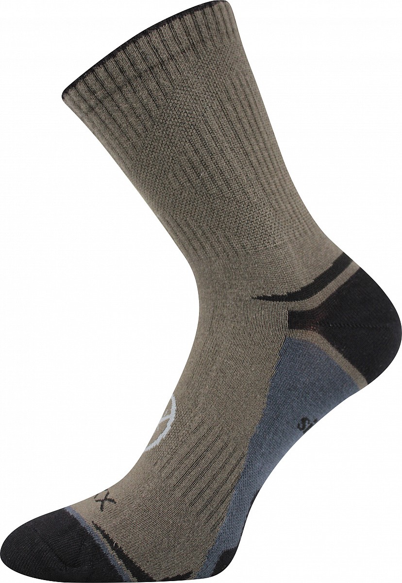 Levně OPTIFAN 03 ponožky proti klíšťatům VoXX - NEW 35-38 khaki