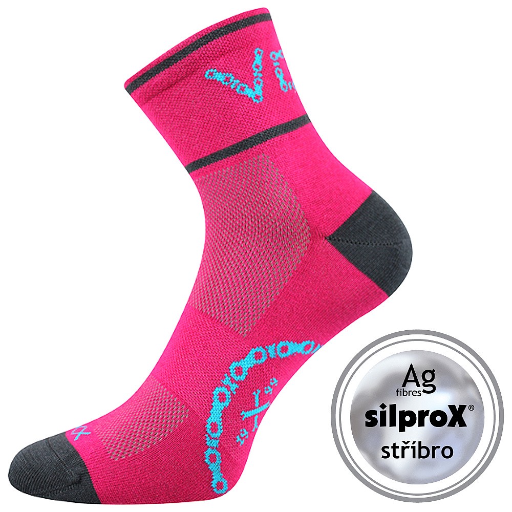 Levně SLAVIX funkční sportovní ponožky VoXX 35-38 magenta