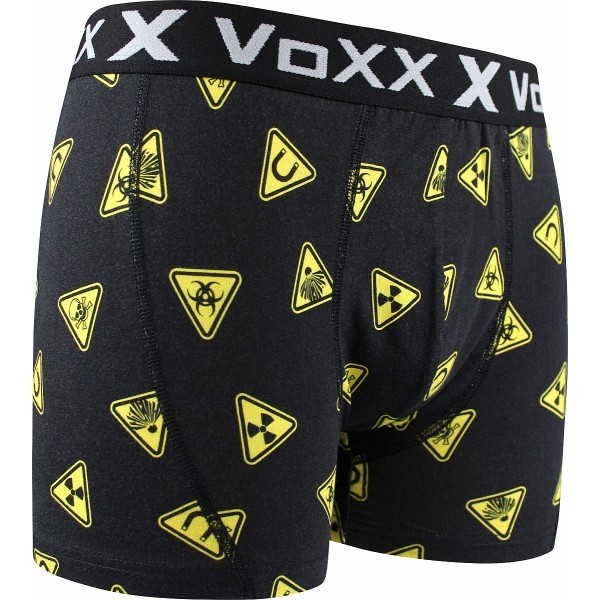 KVIDO II pánské vzorované elastické boxerky Voxx - BIOHAZARZD
