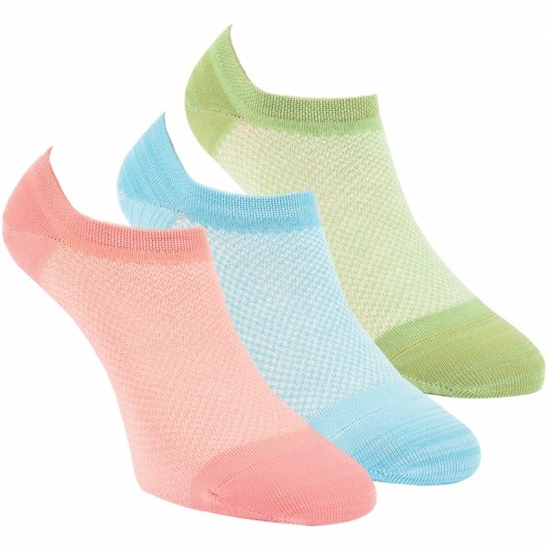 Dámské jemné tenké bambusové sneaker ponožky RS