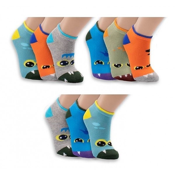 OBLUDY detské farebné členkové ponožky TRENDY SOCKS