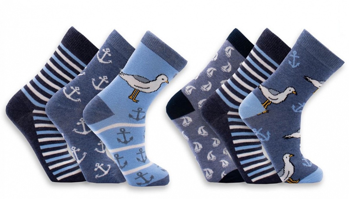 NÁMOŘNÍK dětské barevné ponožky TRENDY SOCKS 23-26 náhodný mix