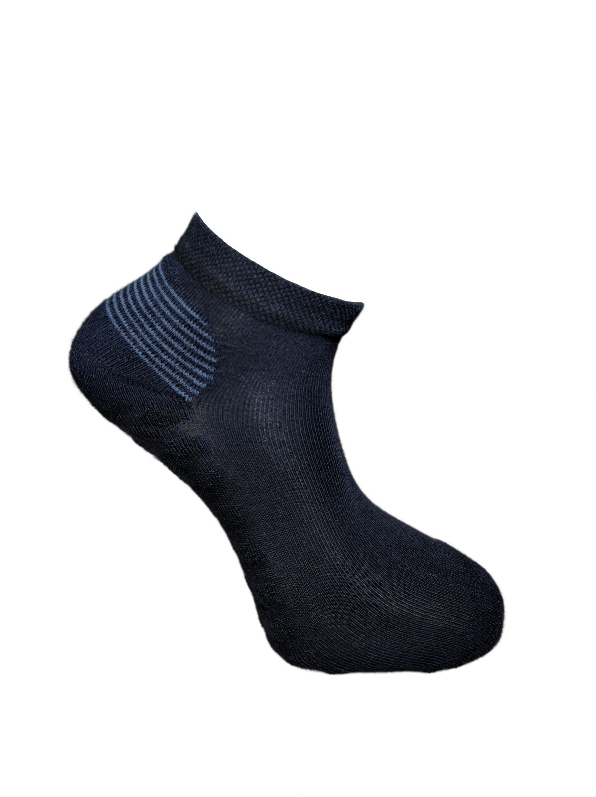 Levně BX-MEDIC SNEAKER FUN bambusové masážní ponožky BAMBOX 39-42 tm. modrá