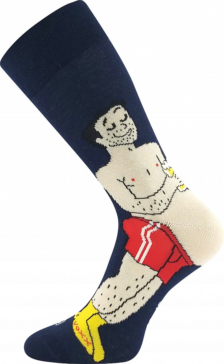 WOODOO barevné ponožky Lonka - PIVAŘ - 1 pár EXTRA 43-46