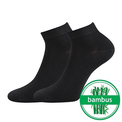 Levně G-DESI nízké bambusové ponožky Boma 35-38 černá