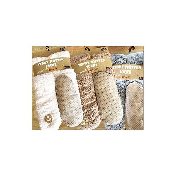 Dámské teplé protiskluzové domácí ponožky TRENDY SOCKS
