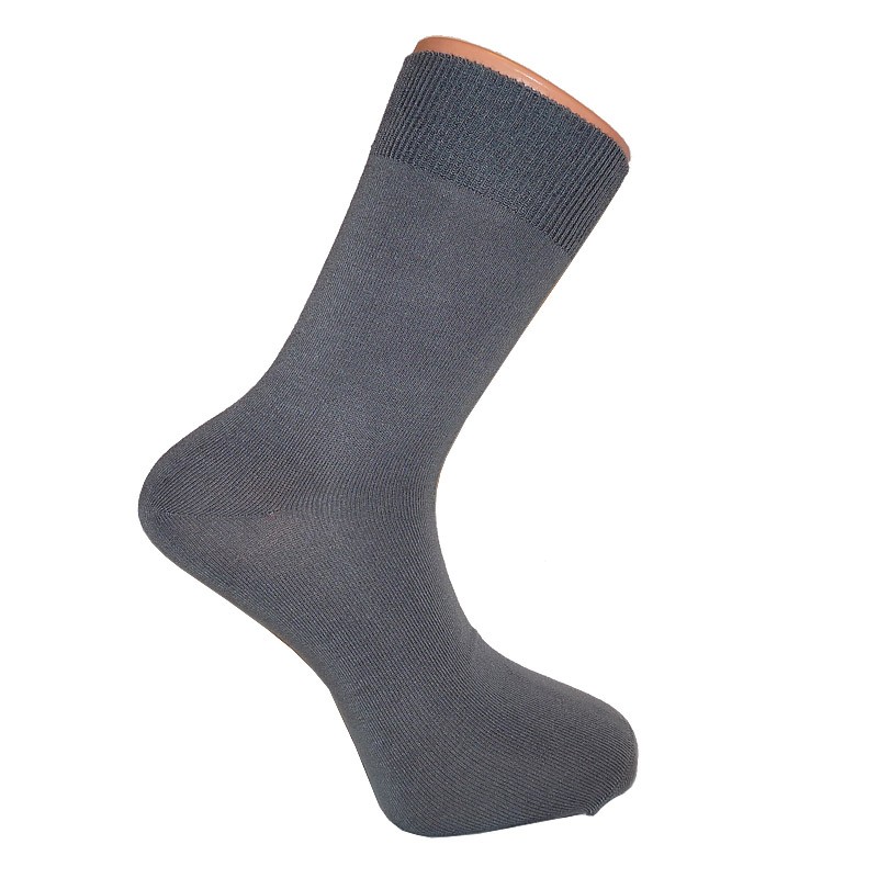 Levně MEGAPACK - BX-COMFORT klasické bambusové ponožky BAMBOX - 9párů 35-38 tm. šedá