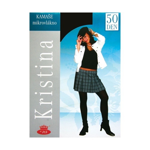 KRISTINA kamaše z mikrovlákna Boma - 50 DEN