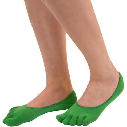 Levně GEL prstové gelové ponožky ToeToe 37-41 zelená