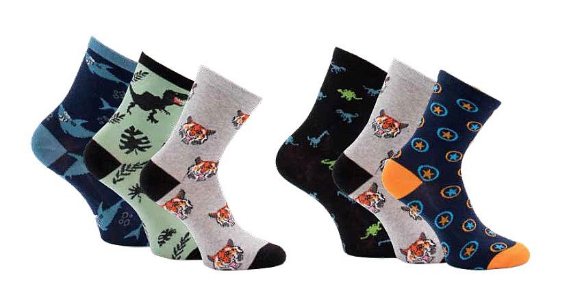 PREDATORS dětské veselé ponožky TRENDY SOCKS 23-26 náhodný mix
