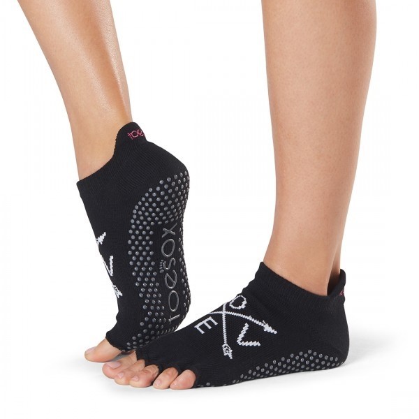 LOW RISE bezprstové protiskluzové ponožky ToeSox - FATE S